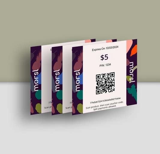 $5 Morsl Money Gift Card